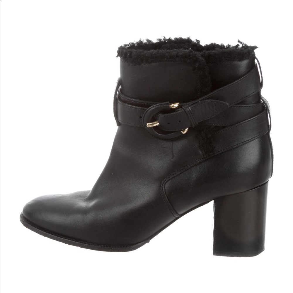 BURBERRY black leather booties 🔥🔥🔥 - Picture 6 of 15